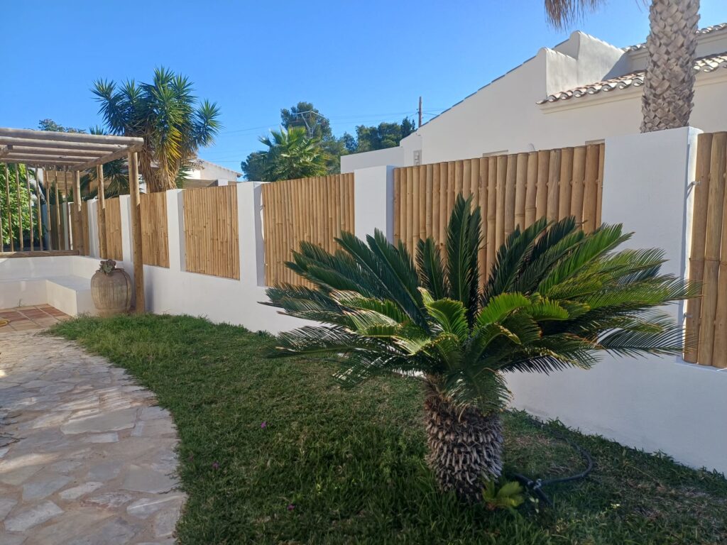 Bambuszaun - 180 x 150 cm - Natur - Eviro Bambus