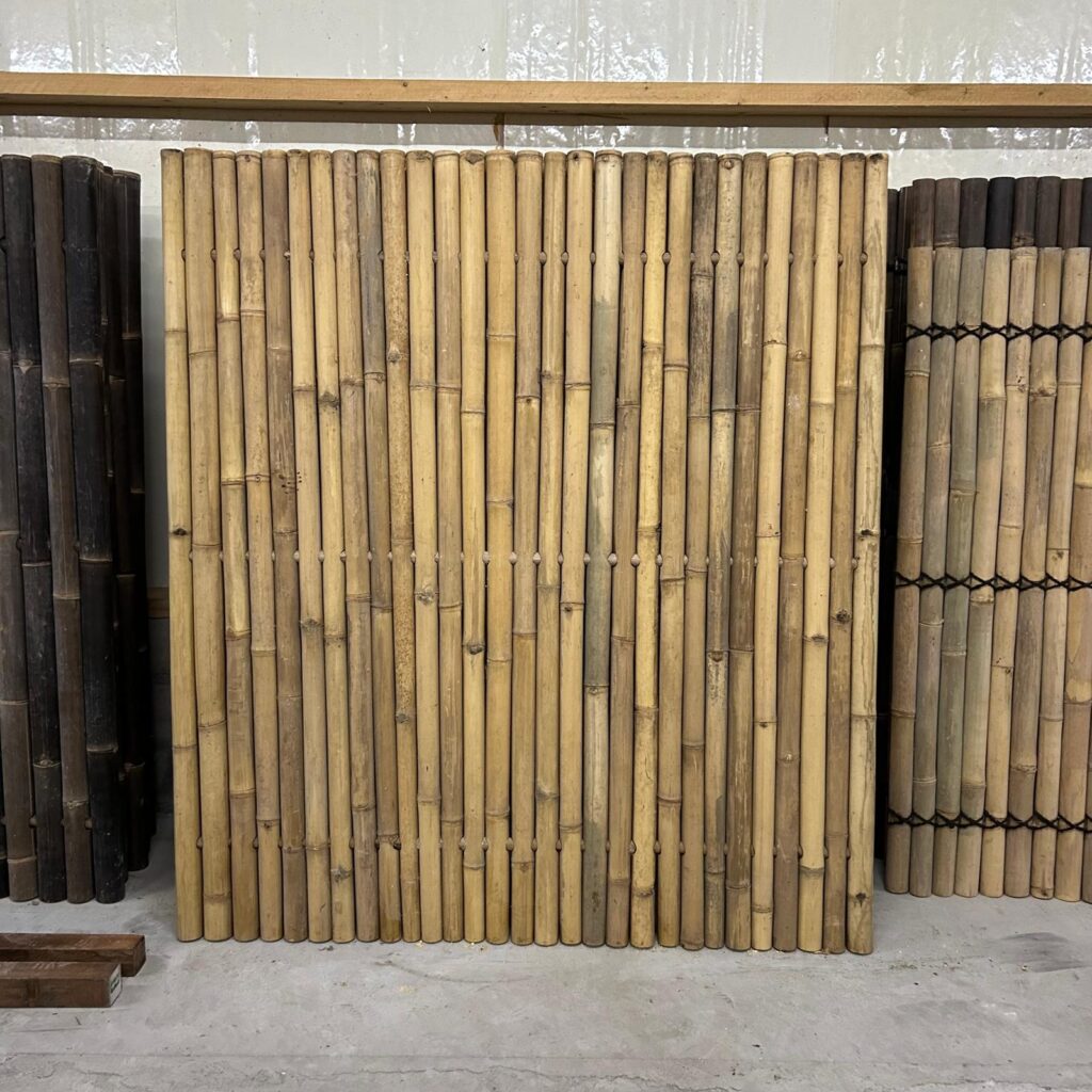 OUTLET Bambuszäune - 180x200 cm - Natur