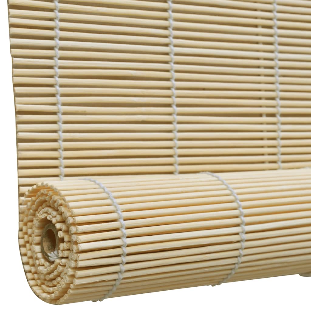 Rolgordijn 150x220 cm bamboe natuurlijk