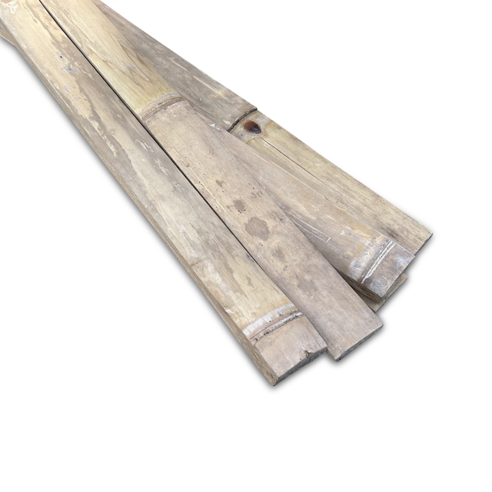 Bambuslatten natur - Bundle (10 Stück) - 4 x 200 cm - Eviro Bambus