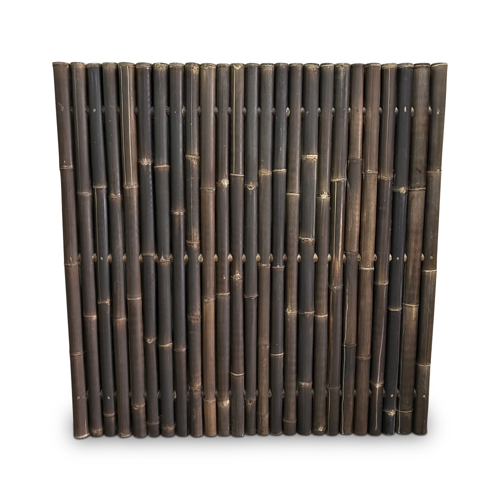 Bambuszaun - 180 x 180 cm - Dunkel - Eviro Bambus