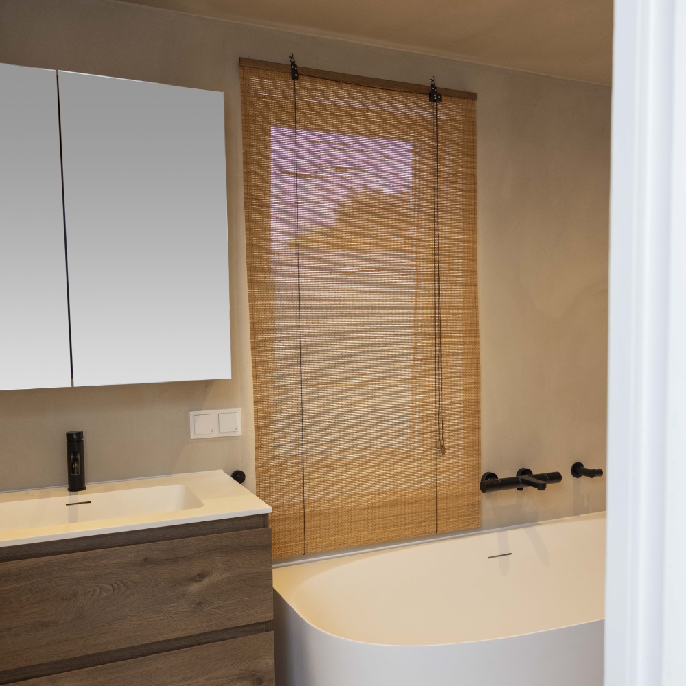 Bambus Rollo Zoë - Braun - 100 x 160 cm - Bamelle