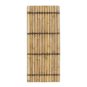 Bambuszaun halbrund - 90 x 220 cm - Natur - Eviro Bambus