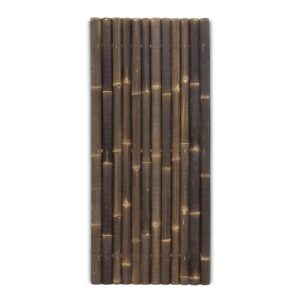 Bambuszaun - 90 x 200 cm - Dunkel - Eviro Bambus
