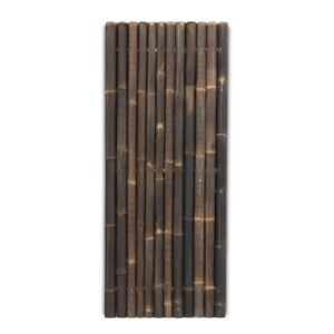 Bambuszaun - 90 x 220 cm - Dunkel - Eviro Bambus