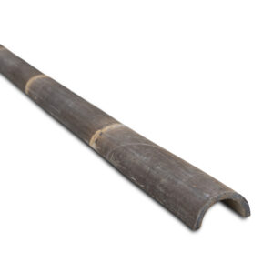 Bambusstange halbrund Dunkel - Ø 7-10 x 200 cm - Eviro Bambus