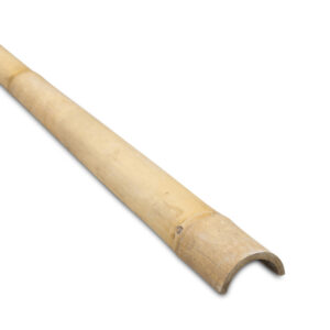 Bambusstange halbkreisförmig Natur - Ø 7-9 x 200 cm - Eviro Bamboo