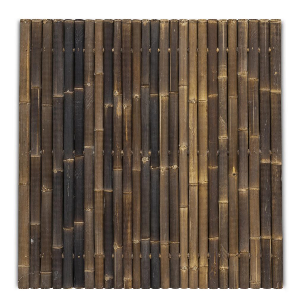 Bambuszaun - 180 x 180 cm - Dunkel - Eviro Bambus