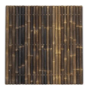 Bambuszaun - 180 x 180 cm - Dunkel - Eviro Bambus