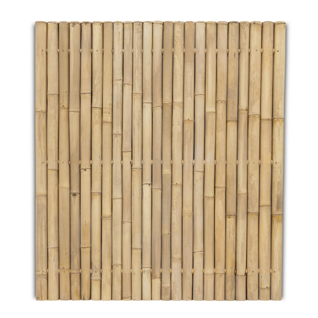 Bambuszaun - 180 x 200 cm - Natur - Eviro Bambus