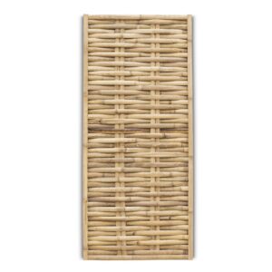 Geflochtener Bambuszaun Horizontal - 90 x 200 cm - Natur - Eviro Bambus