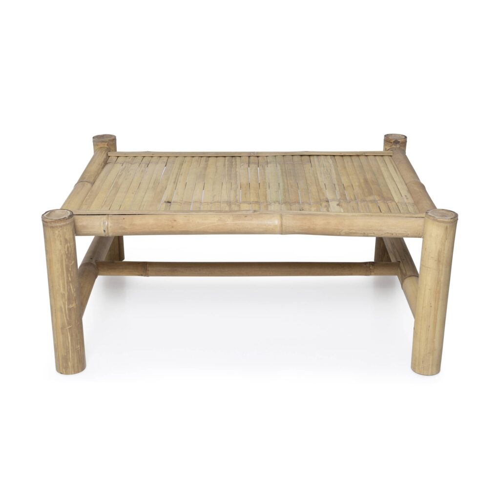 Bambus Couchtisch Eve - 80 x 100 cm - Natur - Eviro Bambus