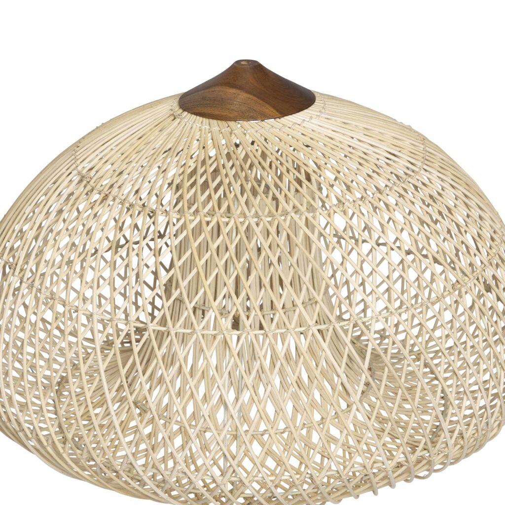 Hängeleuchte Luma - Rattan - Natürlich - 50Ø cm - PVB Collection