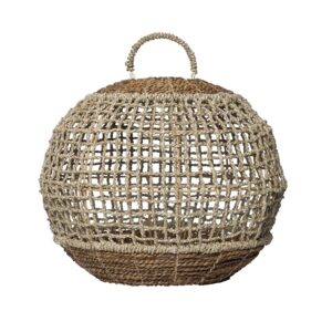 Hängeleuchte Sereno - Bananenblatt - Braun - 50Ø cm - PVB Collection