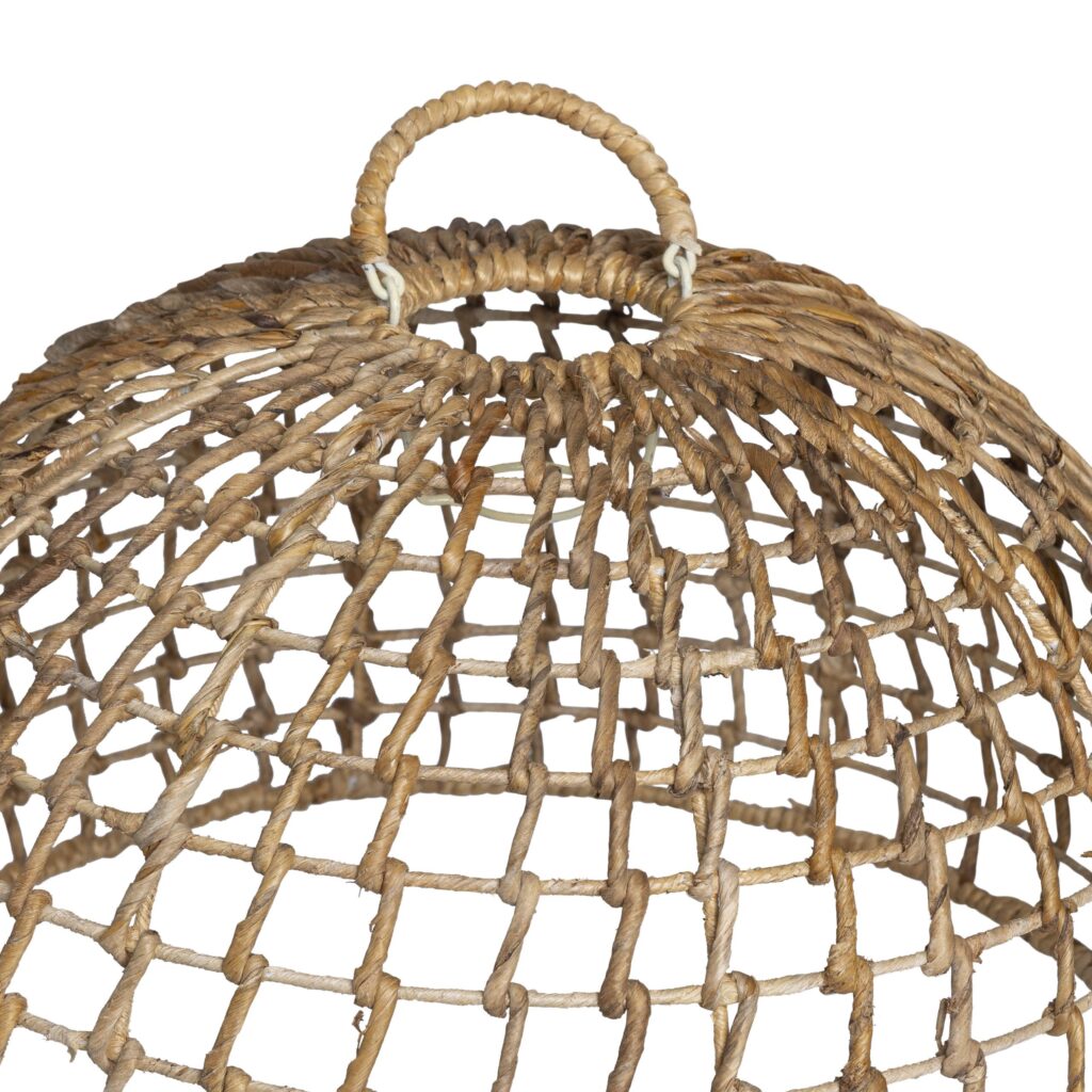 Hanglamp Banuya - Bananenblad - Bruin - 50Ø cm - PVB Collection