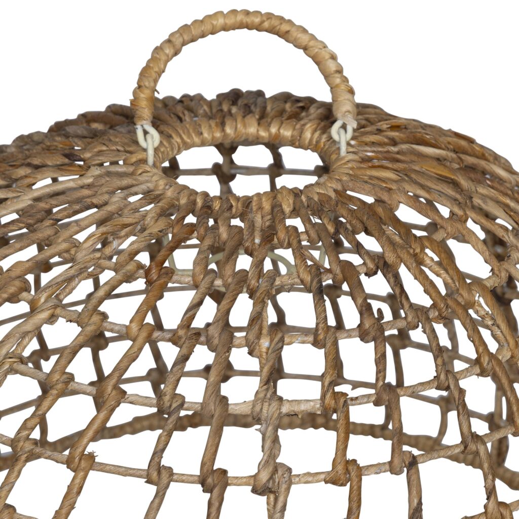 Hanglamp Banuya - Bananenblad - Bruin - 50Ø cm - PVB Collection