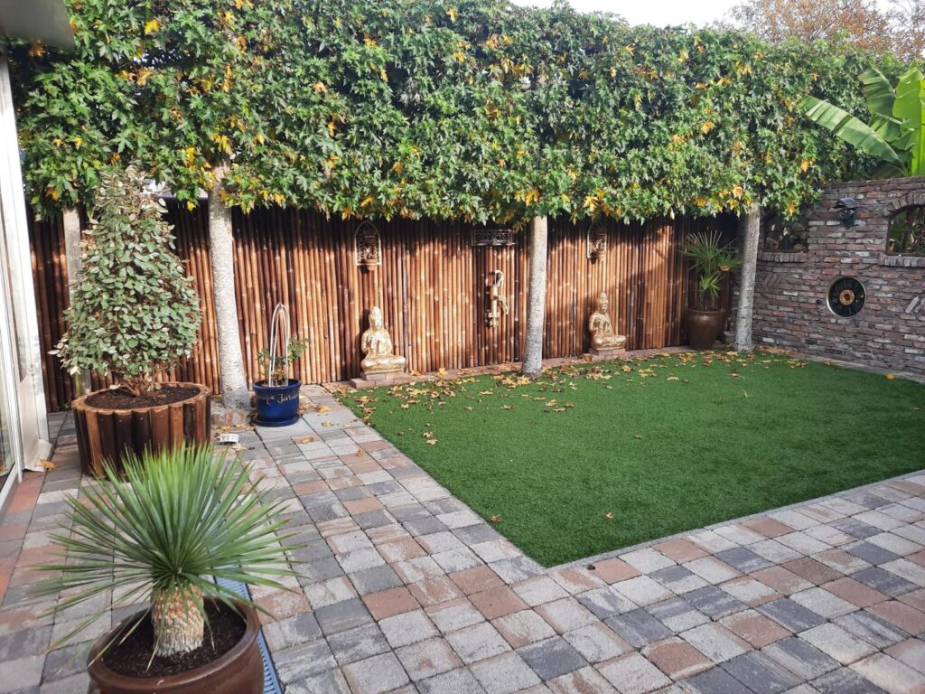 Bambusmatte Giant - 180 x 200 cm - Dunkel - Eviro Bambus