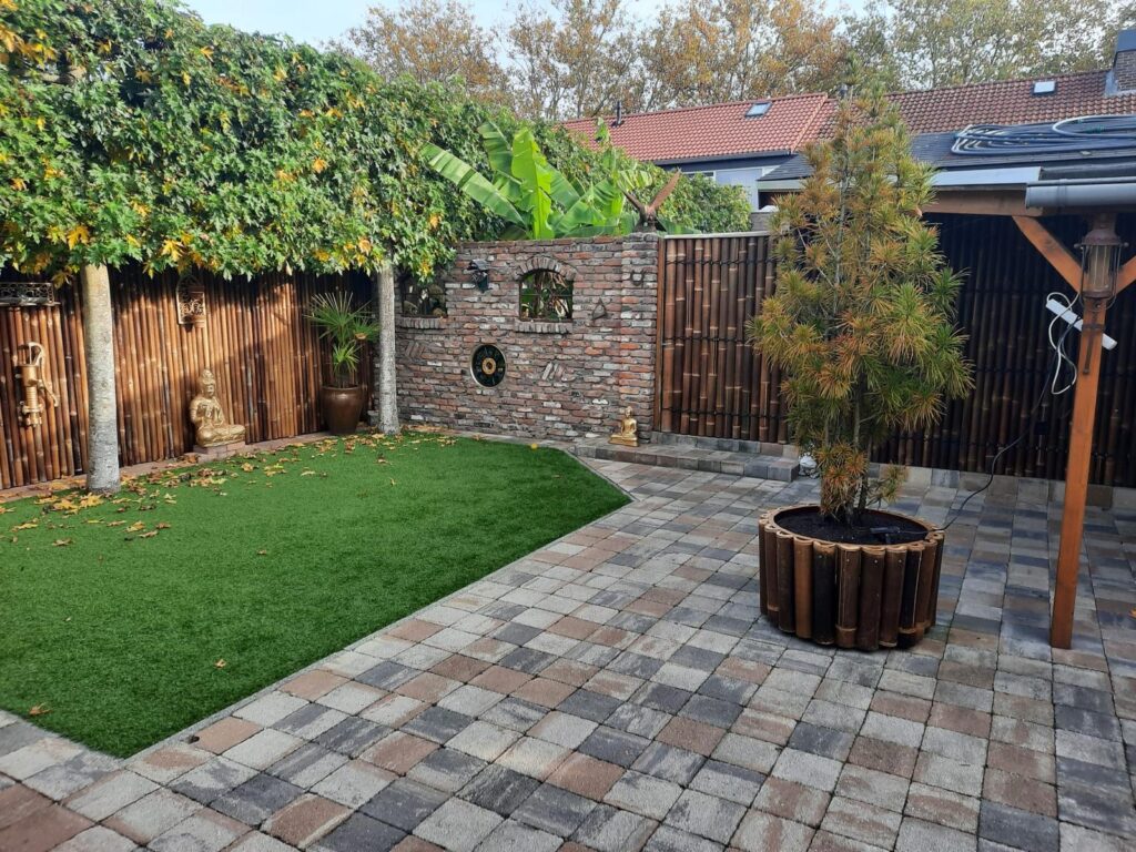 Bambusmatte Giant - 180 x 200 cm - Dunkel - Eviro Bambus