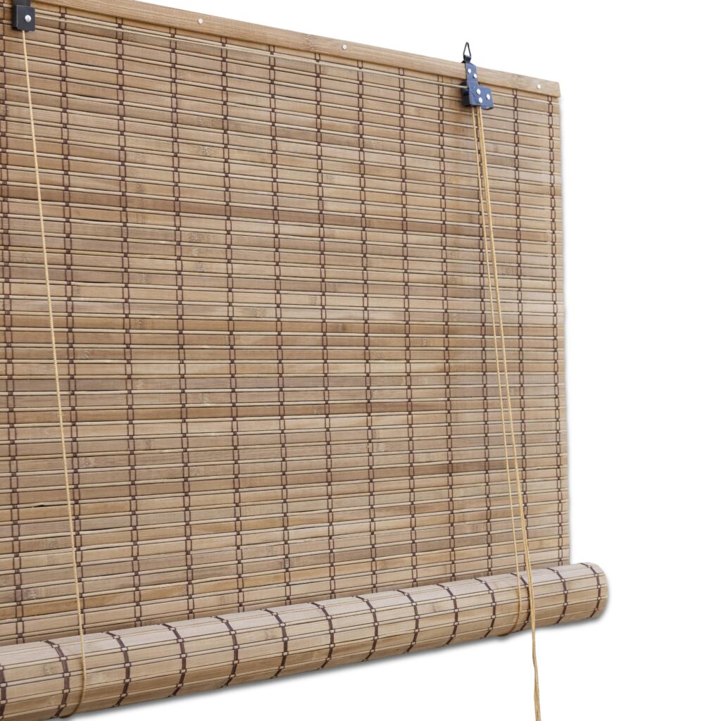 Bambus-Rollo Freddy - Braun - 160 x 220 cm - Bamelle