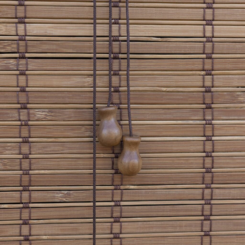 Bambus Rollo Freddy - Braun - 150 x 160 cm - Bamelle