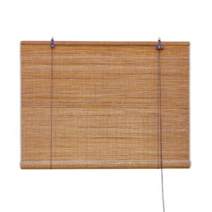 Bambus Rollo Zoë - Braun - 150 x 160 cm - Bamelle