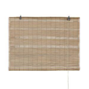 Bambus-Rollo Lena – Braun – 150 x 160 cm – Bamelle