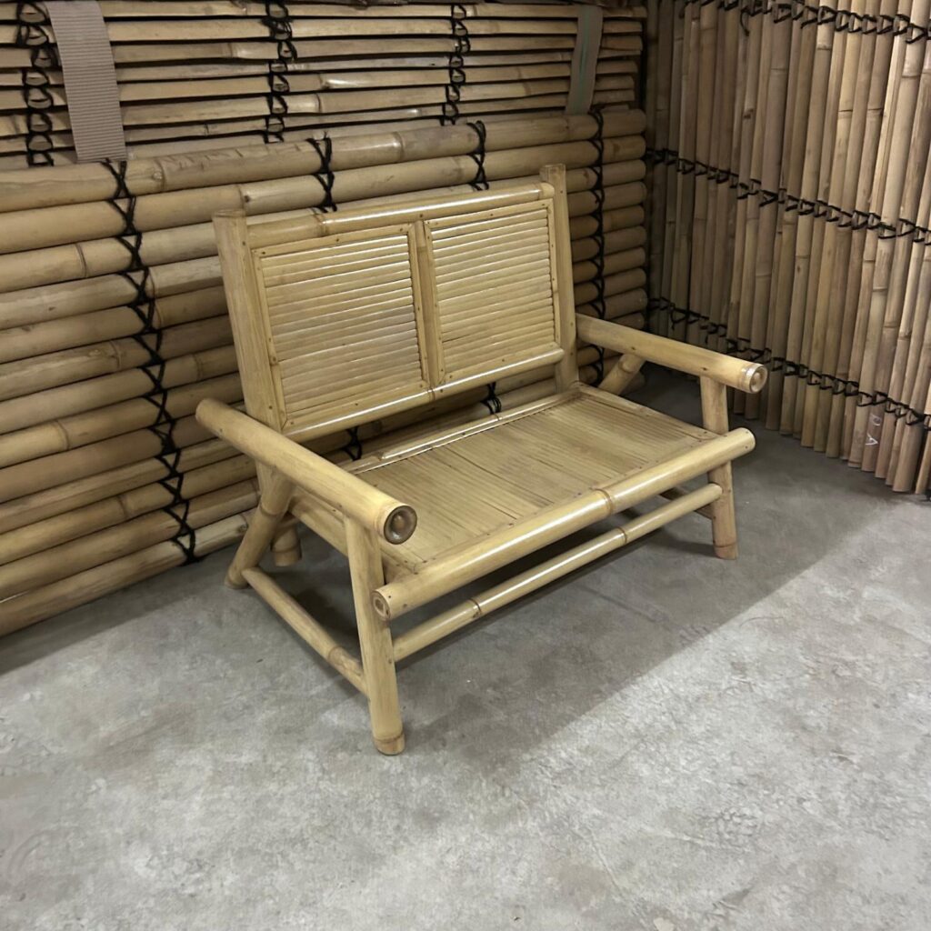Outlet - Bambus-Sofa Hennie – Natur – Eviro Bambus