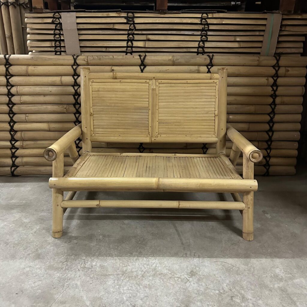 Outlet - Bambus-Sofa Hennie – Natur – Eviro Bambus