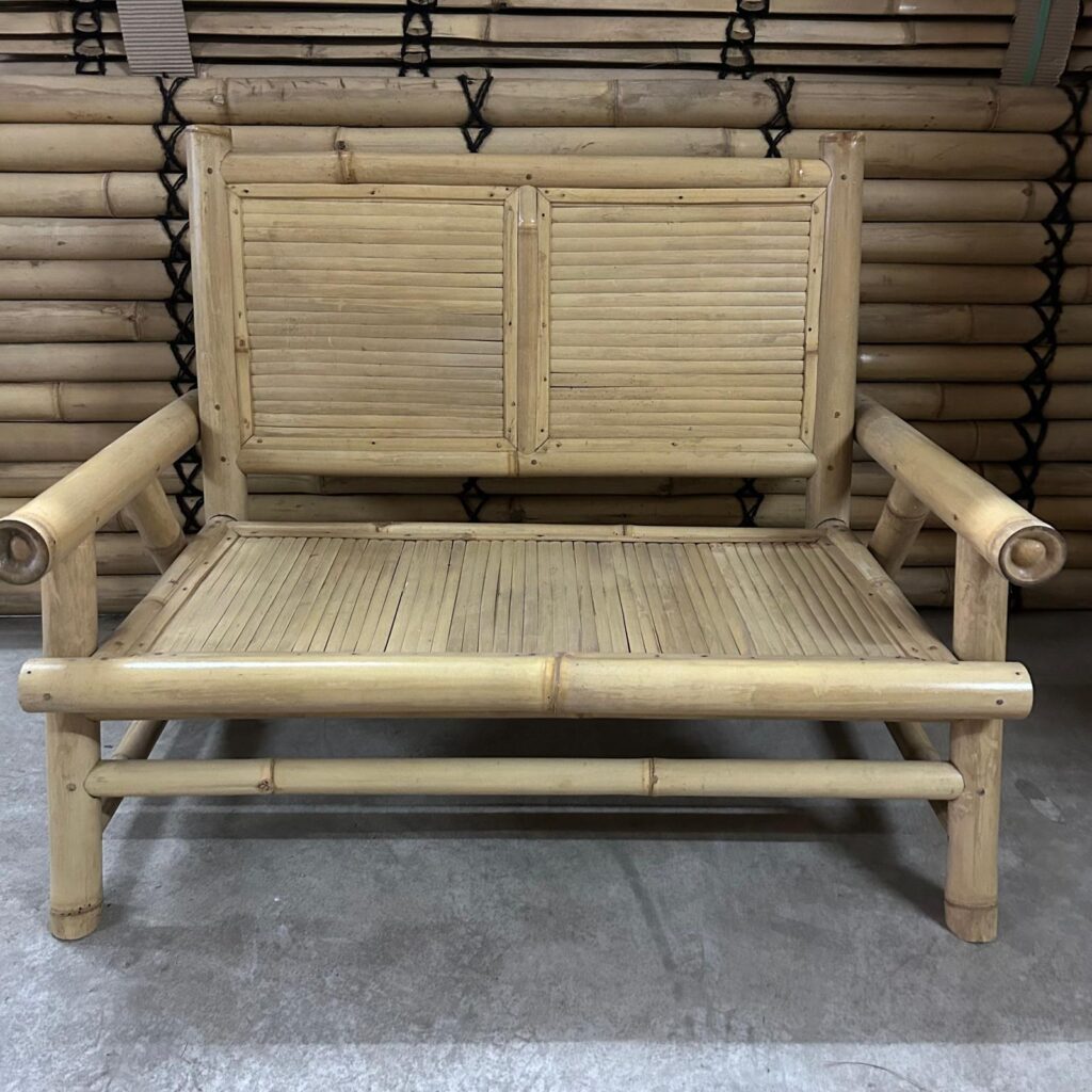 Outlet - Bambus-Sofa Hennie – Natur – Eviro Bambus