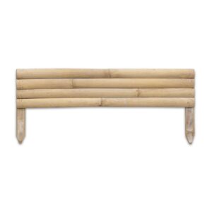 Bambus Beetumrandung aus Latten – 90 x 35 cm – Natur – Eviro Bambus