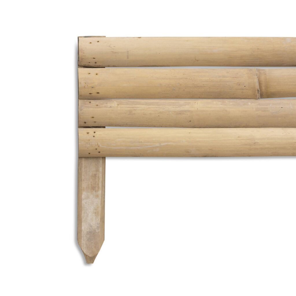 Bambus Beetumrandung aus Latten – 90 x 35 cm – Natur – Eviro Bambus