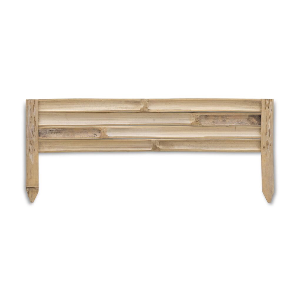 Bambus Beetumrandung aus Latten – 90 x 35 cm – Natur – Eviro Bambus