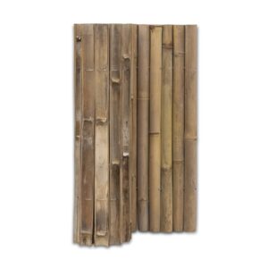 Halbrunde Bambusmatte Giant – 180 x 100 cm – Natur – Eviro Bambus
