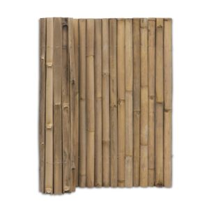 Halbrunde Bambusmatte Giant – 180 x 120 cm – Natur – Eviro Bambus
